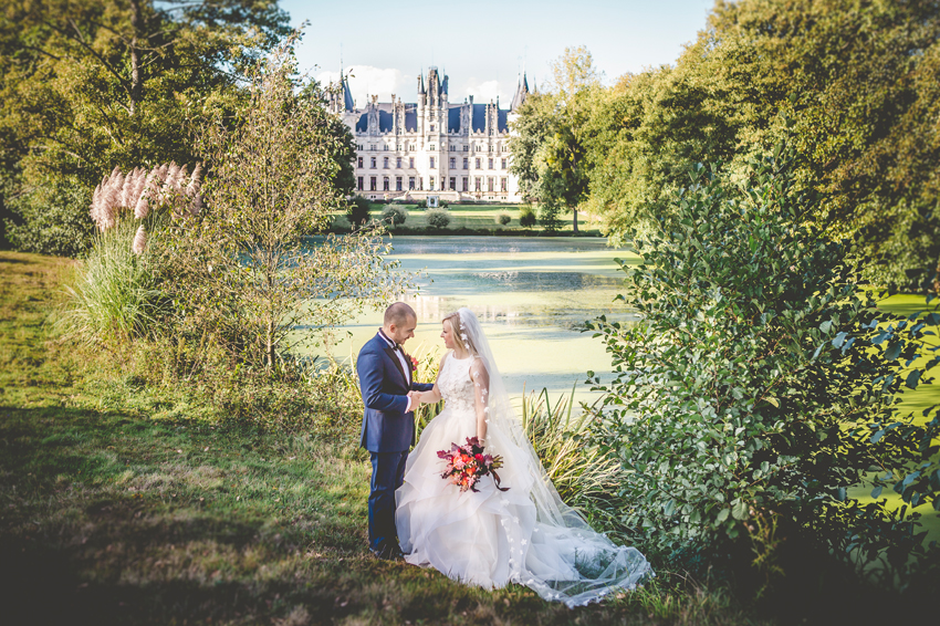 Black Tie Wedding at Chateau Challain in France