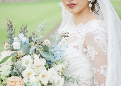 romantic wedding at ballyfin house