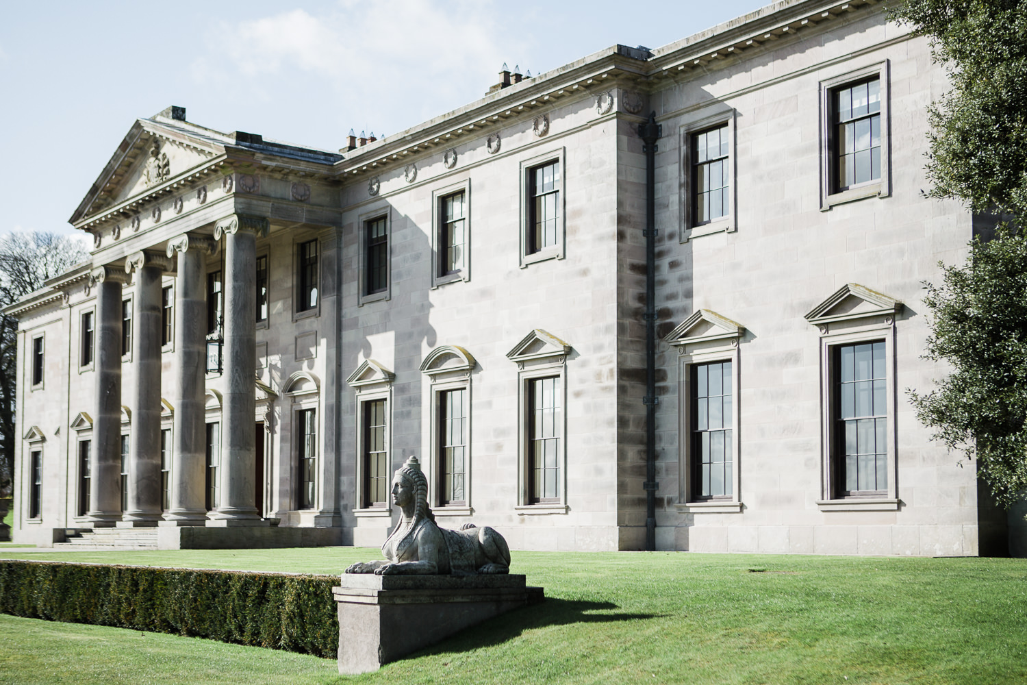 romantic wedding at ballyfin
