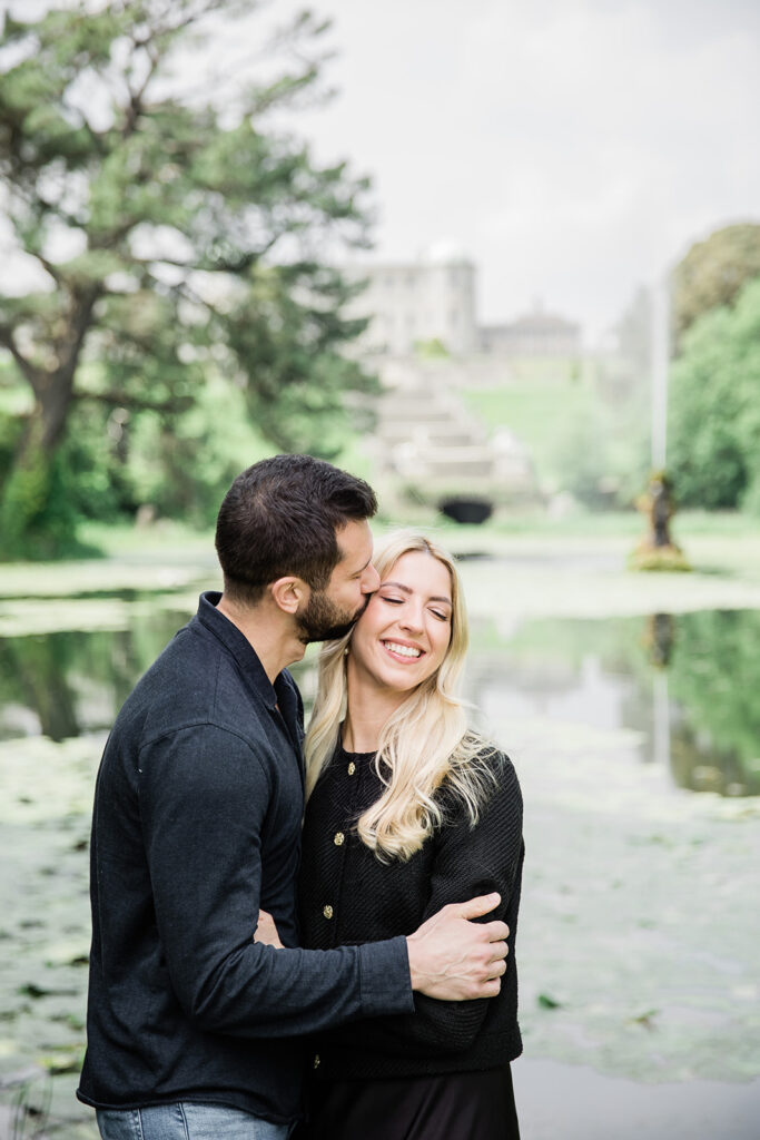 couple during their engagement shoot in Dublin
